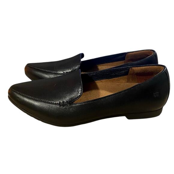 Shoes For Crews Womens 6 Work Loafer Black Leather Non Slip Comfort Shoes - Picture 9 of 9